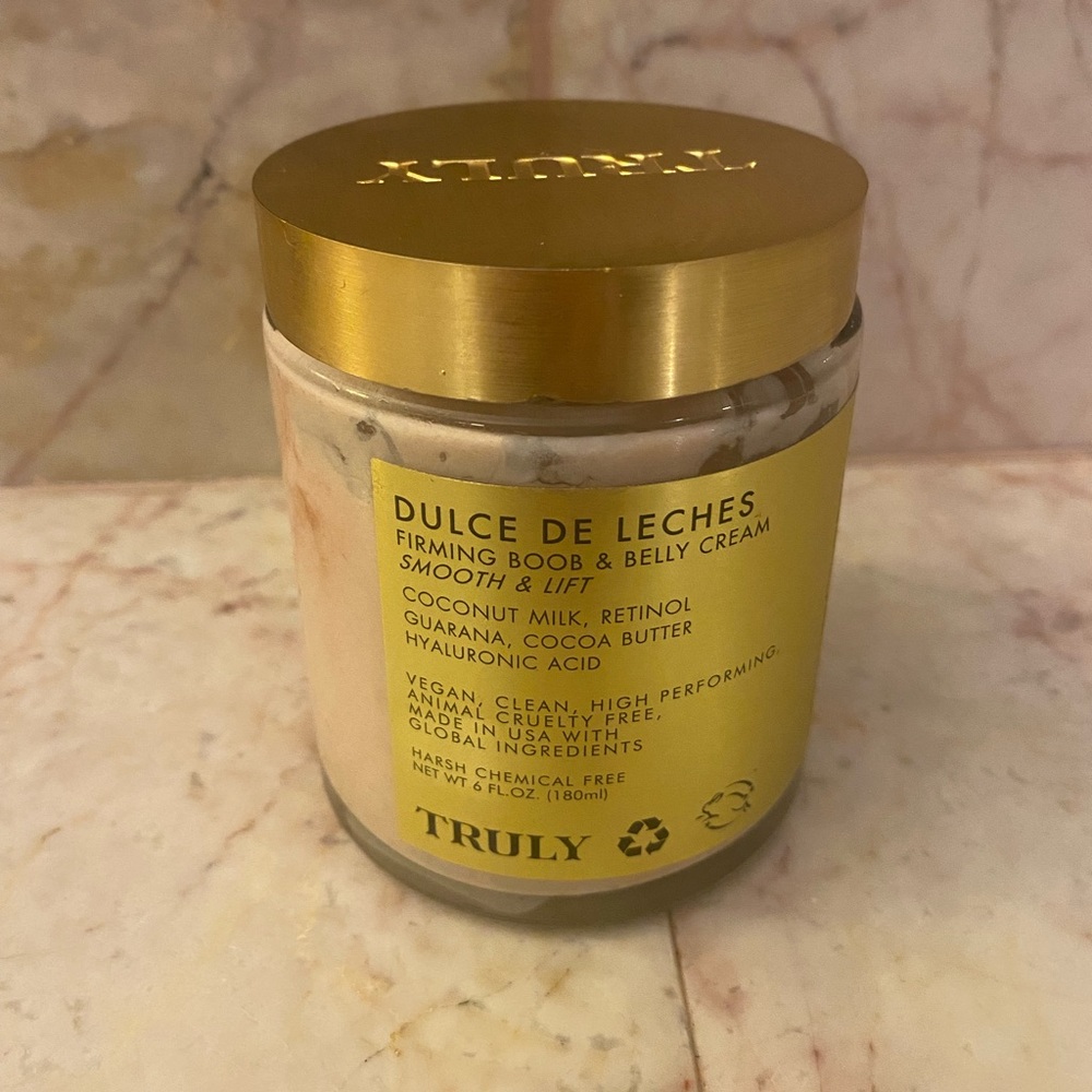 NEW Truly dulce de leches firming cream